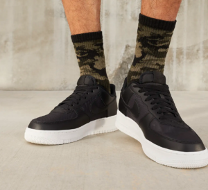 Giay Nike Air Force 1 Low 'Nylon Black White' FB2048-001