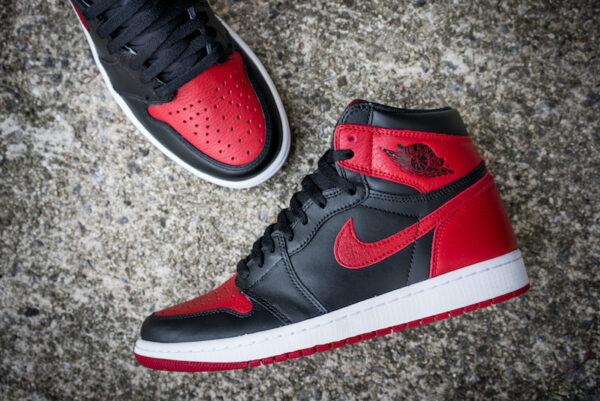 Giày Nike Air Jordan Retro 1 High OG 'Banned' 2016 575441-001 - Ảnh 3