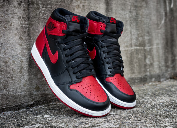 Giày Nike Air Jordan 1 Retro Bred 'Banned' (2016) 555088-001 - Ảnh 6