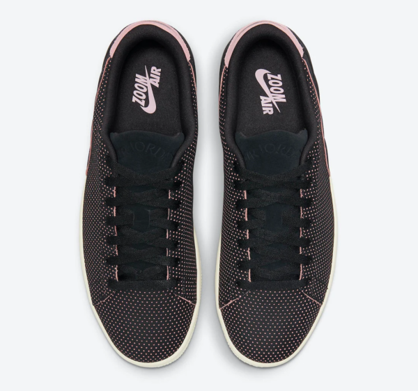 Giày Nike Air Jordan 1 Centre Court 'Perforated Black Pink' DJ2756-006 - Ảnh 2