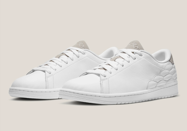 Giày Nike Air Jordan 1 Centre Court 'White on White' DJ2756-100 - Ảnh 4