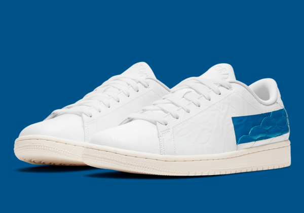 Giày Nike Air Jordan 1 Centre Court 'Military Blue' DJ2756-103 - Ảnh 5