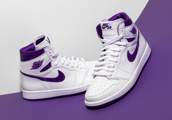 Giày Nike Wmns Air Jordan 1 High OG 'Court Purple' CD0461-151 - Ảnh 8