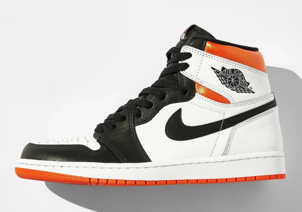 Giày Nike Air Jordan 1 Retro High OG 'Electro Orange' 555088-180 - Ảnh 5