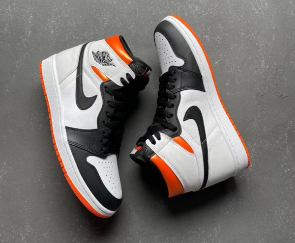 Giày Nike Air Jordan 1 Retro High OG 'Electro Orange' 555088-180 - Ảnh 10