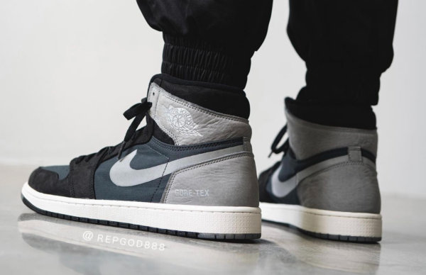 Giày Nike Air Jordan 1 High Element Gore Tex 'Black Particle Grey' DB2889-001 - Ảnh 8