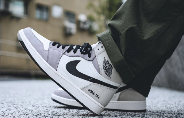 Giày Nike Air Jordan 1 High Element Gore Tex 'Light Bone' DB2889-100 - Ảnh 3