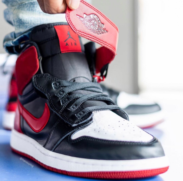 Giày Nike Air Jordan 1 High FlyEase 'Black Toe' CQ3835-001 - Ảnh 2