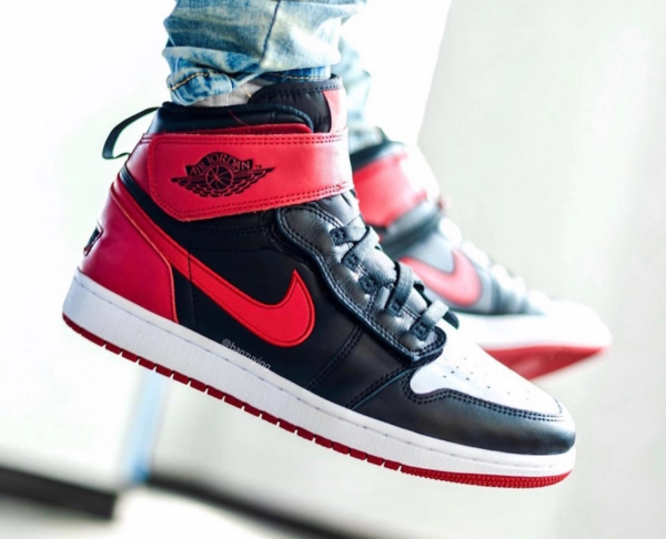 Giày Nike Air Jordan 1 High FlyEase 'Black Toe' CQ3835-001 - Ảnh 5