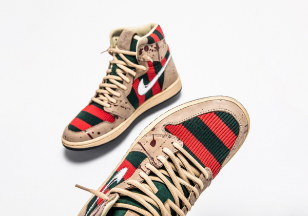 Giày Nike Shoe Surgeon x Air Jordan 1 High 'Freddy Krueger' Custom TSS-AJ1-FREDDY - Ảnh 4