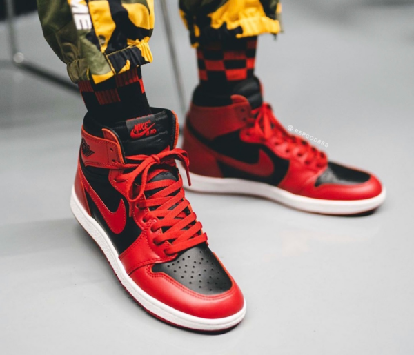 Giày Nike Air Jordan 1 Retro High 85 'Varsity Red' BQ4422-600 - Ảnh 5