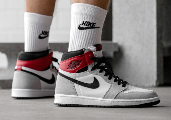 Giày Nike Air Jordan 1 Retro High OG GS 'Smoke Grey' 575441-126 - Ảnh 7
