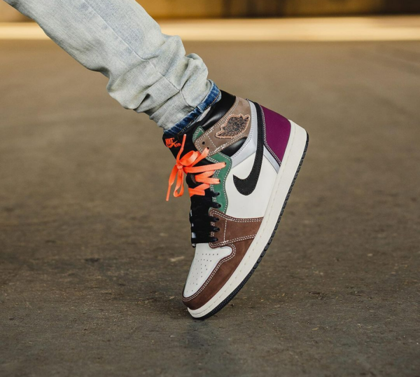 Giày Nike Air Jordan 1 High OG ‘Crafted’ DH3097-001 - Ảnh 10