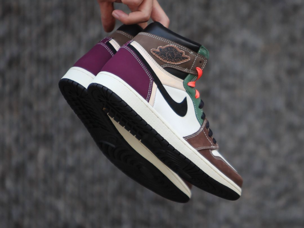 Giày Nike Air Jordan 1 High OG ‘Crafted’ DH3097-001 - Ảnh 13