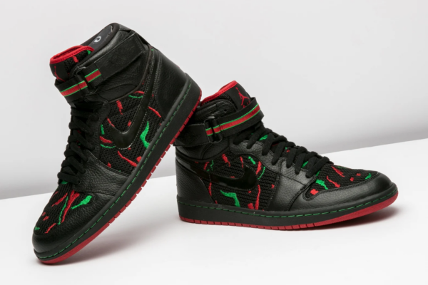 Giày Nike Air Jordan 1 High Strap 'A Tribe Called Quest' 342132-062 - Ảnh 5