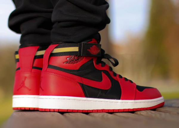 Giày Nike Air Jordan 1 High Strap 'Bred' 342132-061 - Ảnh 3