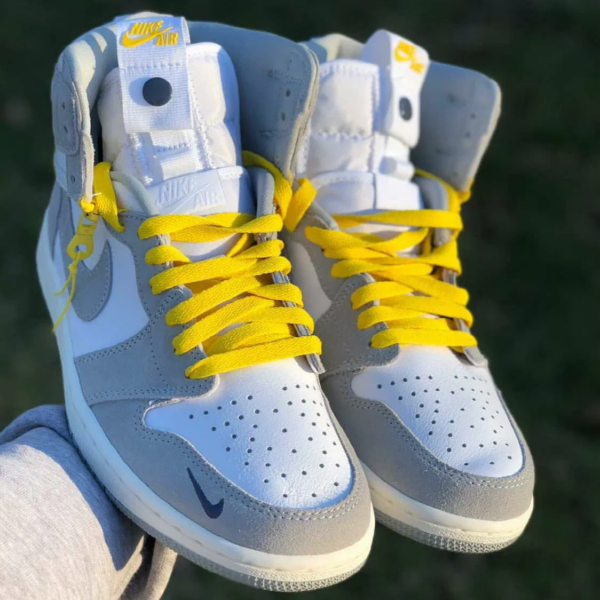 Giày Nike Air Jordan 1 High Switch 'Light Smoke Grey' CW6576-100 - Ảnh 5