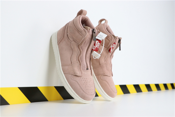 Giày Nike Air Jordan 1 Retro High Zip 'Particle Beige' Sample AQ3742-205-S - Ảnh 5