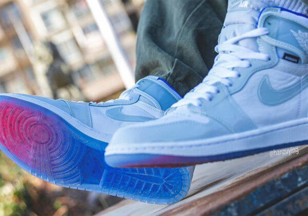 Giày Nike Air Jordan 1 High Zoom 'Racer Blue' CK6637-104 - Ảnh 4