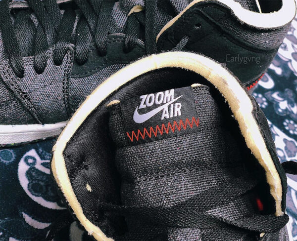Giày Nike Air Jordan 1 High Zoom 'Crater' CW2414-001 - Ảnh 9
