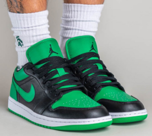 Giay Nike Air Jordan 1 Low 'Lucky Green' 553558-065