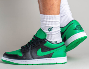 Giay Nike Air Jordan 1 Low 'Lucky Green' 553558-065