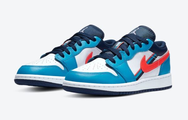 Giày Nike Air Jordan 1 Low GS 'Game Time' CV4892-100 - Ảnh 6