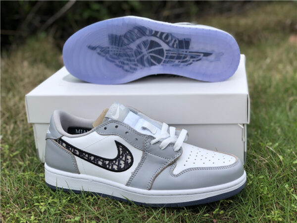 Giày Nike Air Jordan 1 Retro Low Dior CN8608-002 - Ảnh 6