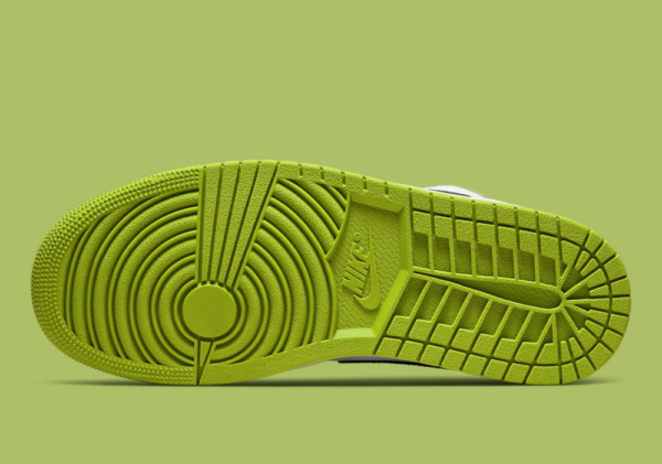 Giày Nike Air Jordan 1 Low 'Snakeskin Vivid Green' DX4446-301 - Ảnh 6