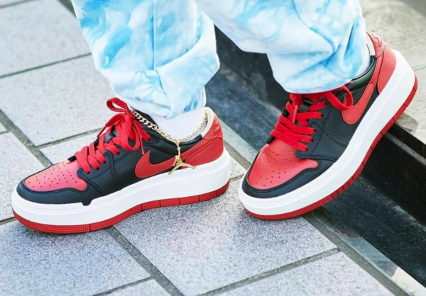 Giày Nike Air Jordan 1 Low LV8D 'Bred' DQ1823-006 - Ảnh 3