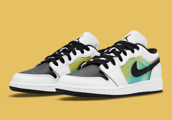 Giày Nike Air Jordan 1 Low SE GS 'Color-Shifting' CV9844-109 - Ảnh 6
