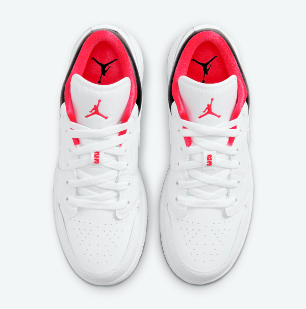 Giày Nike Air Jordan 1 Low GS 'Chicago Home' 553560-160 - Ảnh 3