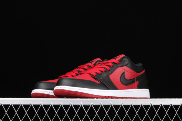 Giày Nike Air Jordan 1 Low 'Gym Red' 553558-610 - Ảnh 3