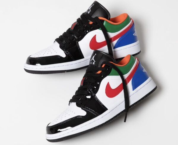 Giày Nike Air Jordan 1 Low 'Multicolor Black Toe' CZ4776-101 - Ảnh 3