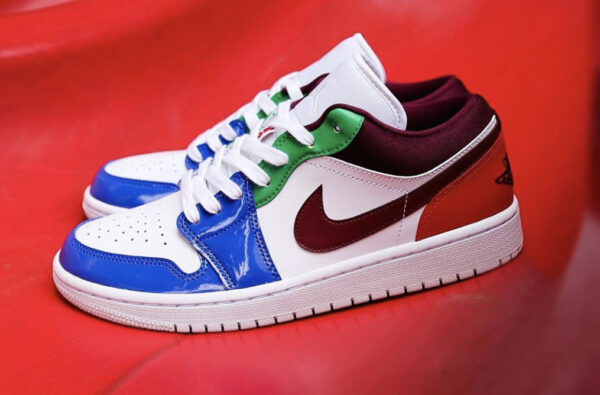 Giày Nike Air Jordan 1 Low SE 'Multicolor' DB5455-100 - Ảnh 10