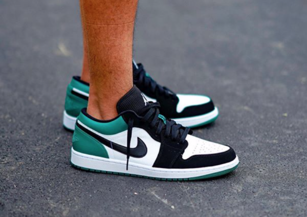 Giày Nike Air Jordan 1 Low "Mystic Green" 553558-113 - Ảnh 4