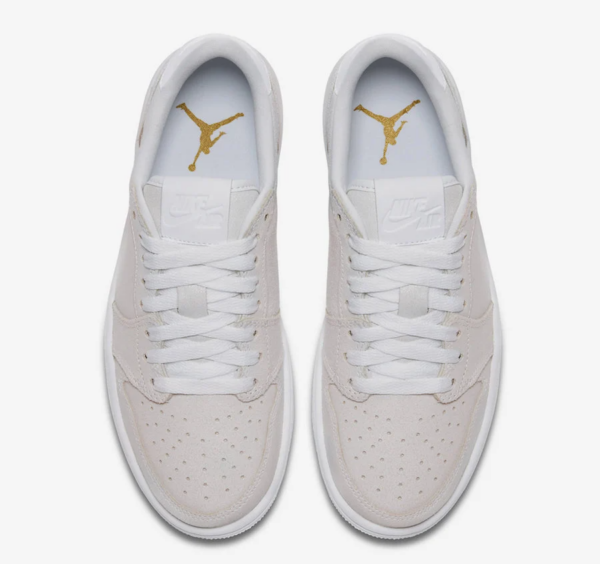Giày Nike Wmns Air Jordan 1 Low NS 'Triple White' AH7232-100 - Ảnh 3
