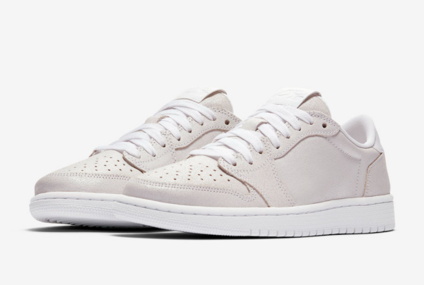 Giày Nike Wmns Air Jordan 1 Low NS 'Triple White' AH7232-100 - Ảnh 5