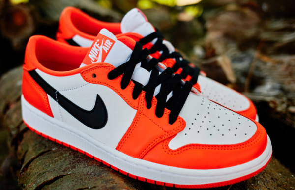 Giày Nike Wmns Air Jordan 1 Low OG 'Starfish' CZ0775-801 - Ảnh 4