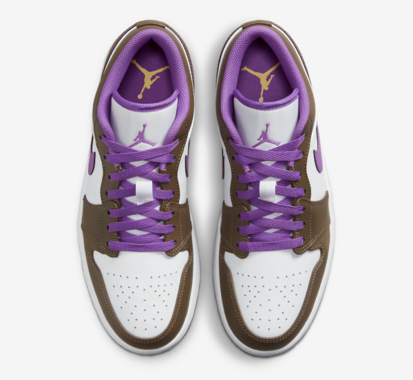 Giày Nike Air Jordan 1 Low 'Palomino' 553558-215 - Ảnh 7