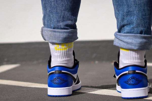 Giày Nike Air Jordan 1 Low 'Royal Toe' CQ9446-400 - Ảnh 3