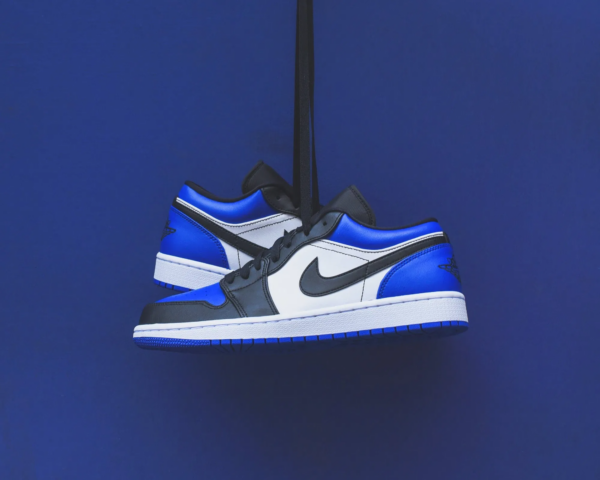Giày Nike Air Jordan 1 Low GS 'Royal Toe' CQ9486-400 - Ảnh 4
