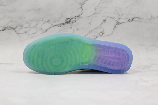 Giày Nike Wmns Air Jordan 1 Low SE 'Metallic Silver Gradient' DJ5199-109 - Ảnh 7