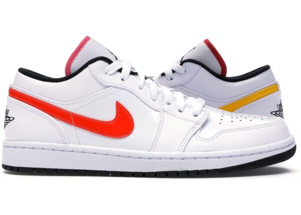 Giày Nike Air Jordan 1 Low White Multi-Color CW7009-100 - Ảnh 2