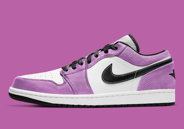 Giày Nike Air Jordan 1 Low SE 'Light Purple' CK3022-503 - Ảnh 3