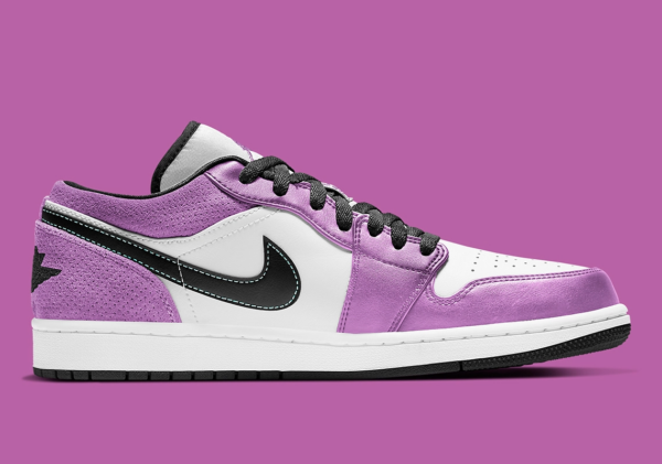 Giày Nike Air Jordan 1 Low SE 'Light Purple' CK3022-503 - Ảnh 2
