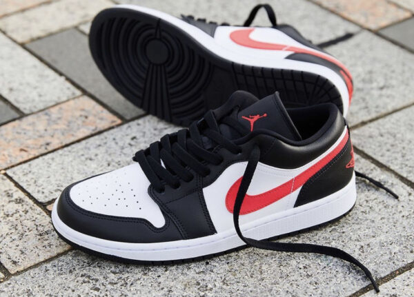 Giày Nike Wmns Air Jordan 1 Low 'Siren Red' DC0774-004 - Ảnh 3