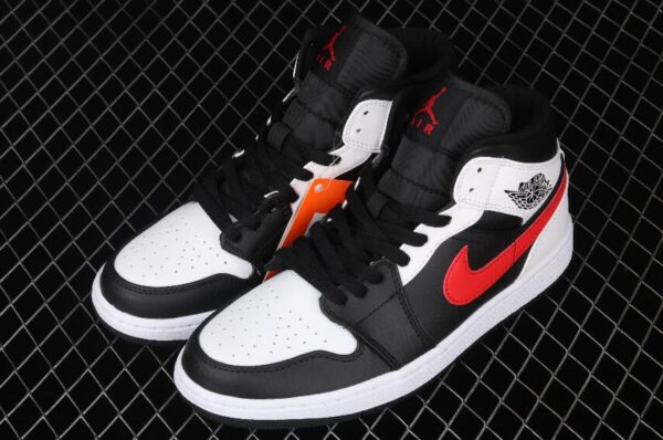 Giày Nike Air Jordan 1 Mid 'Chile Red' 554724-075 - Ảnh 10