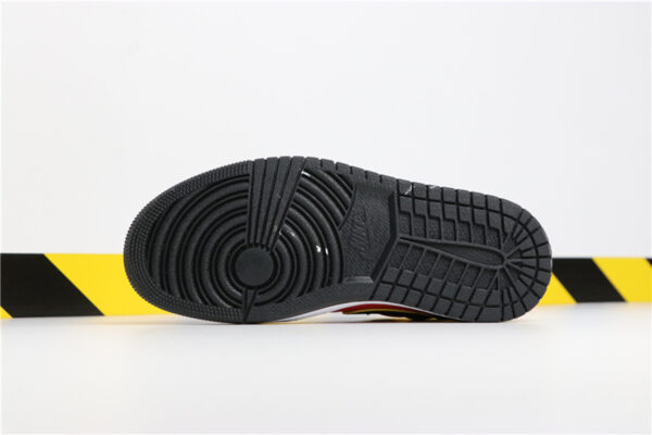Giày Nike Air Jordan 1 Mid 'Hot Punch Volt' BQ6472-006 - Ảnh 3