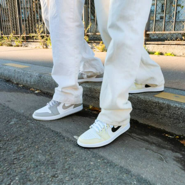 Giày Nike Wmns Air Jordan 1 Mid 'Coconut Milk' BQ6472-121 - Ảnh 4